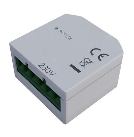 Relay for electrical floor heating 230V thermostat (16A)